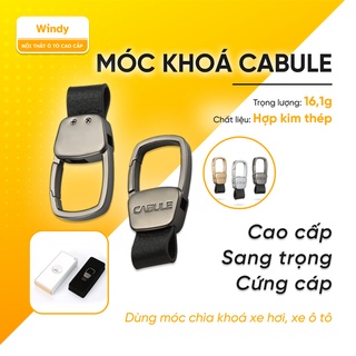 Móc Khóa Da Bò CABULE Cao Cấp, Móc Chìa Khóa Đa Năng Thiết Kế Thanh Lịch, Sang Trọng