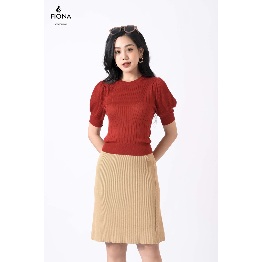Chân Váy Len Tăm FIONA, Chân Váy Nữ Thu Đông Dáng Ôm Mã F850507