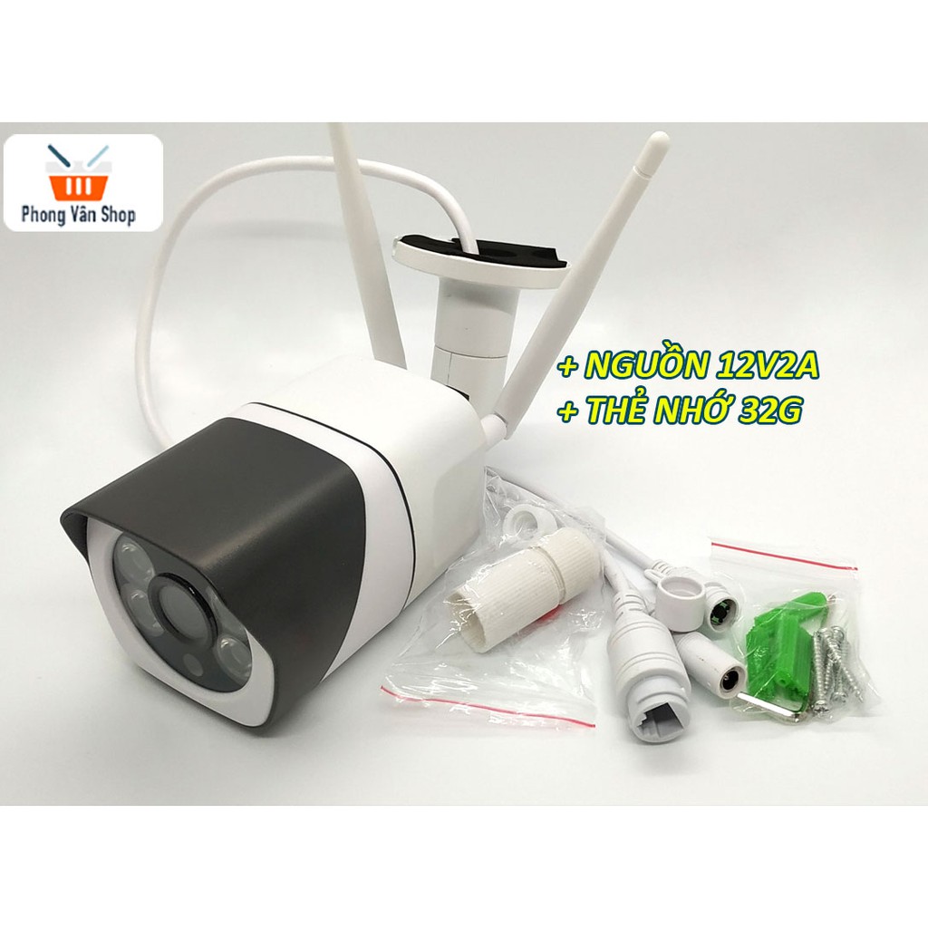 Camera Wifi IP 1080P ICSee- 2 râu - Giám sát an ninh ngôi nhà của bạn