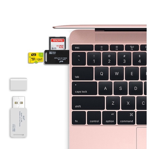 Đầu Đọc Thẻ Nhớ USB PESTON - Đầu Lọc Thẻ TF/ SD 2 Trong 1 Tiện Lợi Loại Bền ĐẹpDuashop