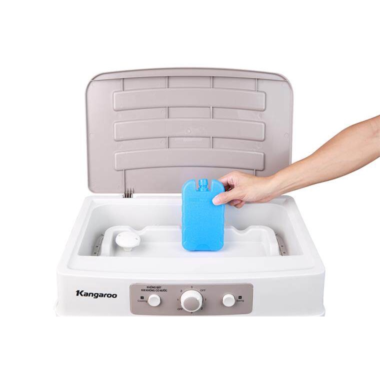 Quạt điều hòa Kangaroo KG50F62 33L 100W, quạt hơi nước, máy làm mát không khí - Hàng trưng bày bảo hành chính hãng