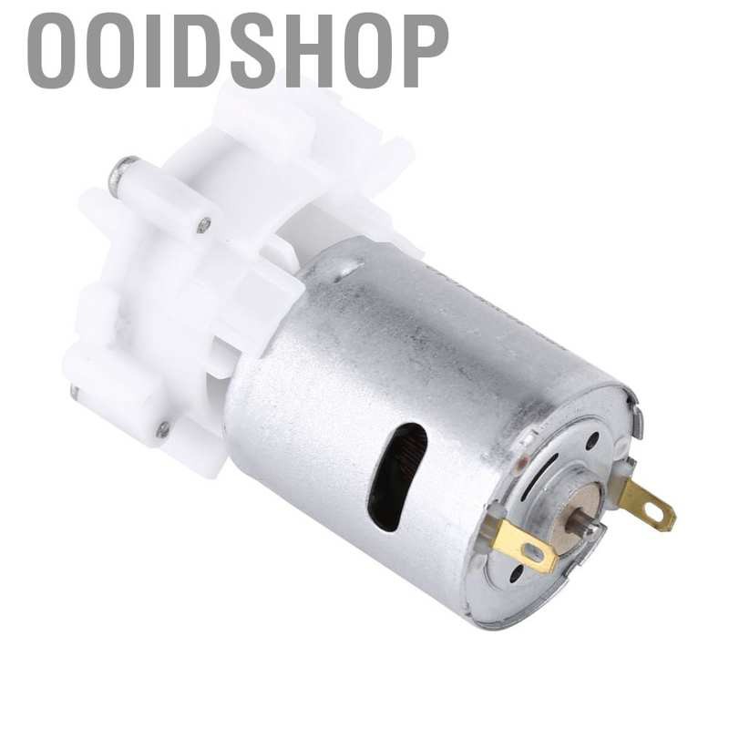 Bánh Răng Bơm Nước Mini 27mm Dc 3v Sang 12v Rs-360Sh Cho Bể Cá