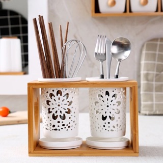 Ống đựng đũa bằng sứ cao cấp