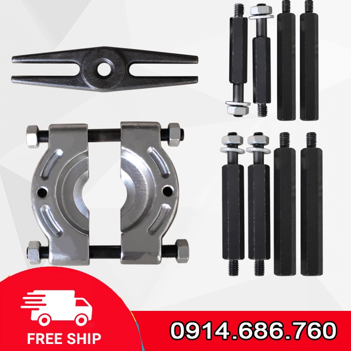 Bộ vam bi đĩa, vam chặn bi cơ, cảo đĩa bán nguyện  75 – 105mm