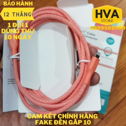 Cáp iPhone Belkin có MFI siêu bền hỗ trợ sạc nhanh iPhone/iPad hàng chính hãng Bảo Hành 12 tháng
