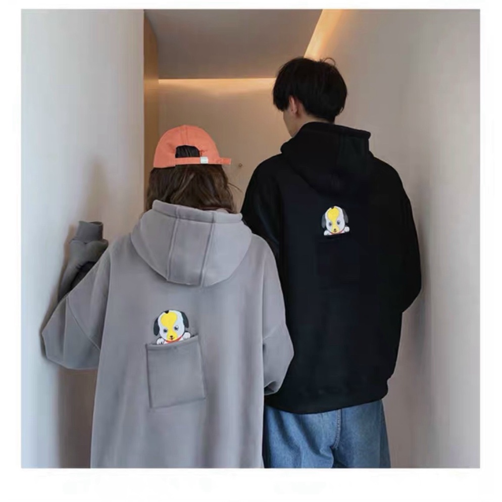 ÁO KHOÁC HOODIE NAM NỮ PHONG CÁCH UNISEX KÈM TÚI GẤU PHAMAR