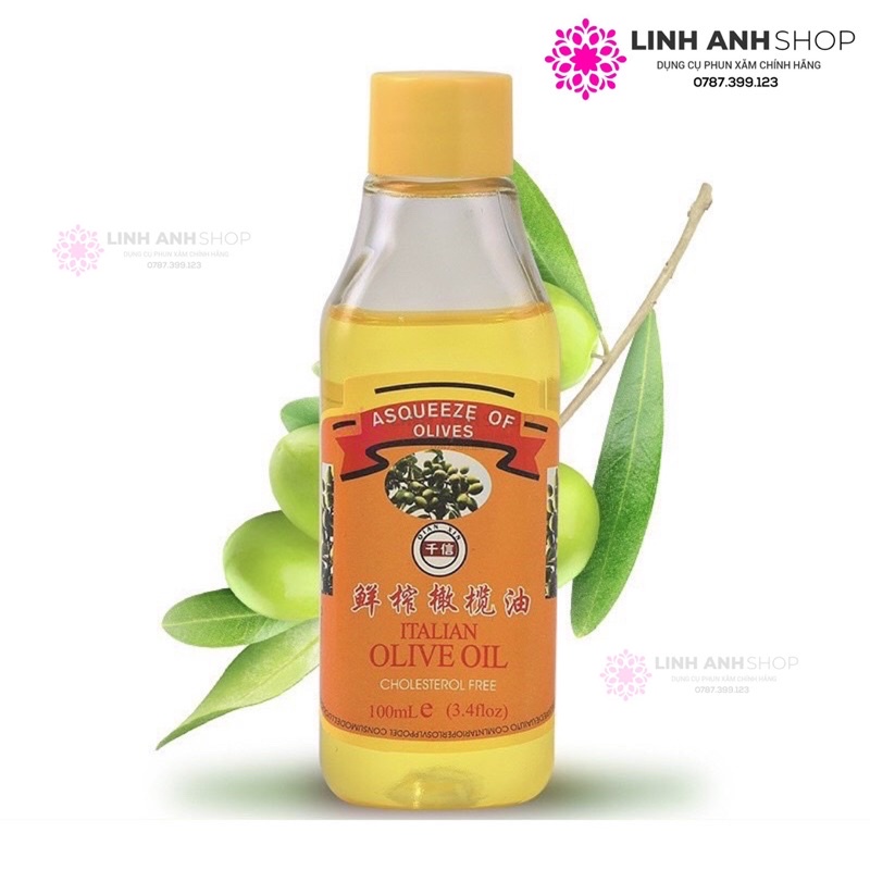 Dầu Lau Mực Tập Trên Da Giả 100ML