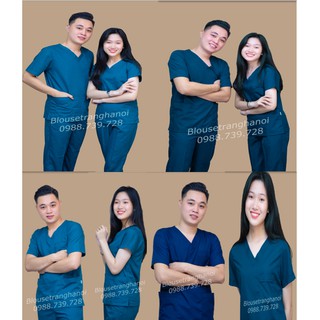 Bộ quần áo phẫu thuật - blouse trắng hà nội