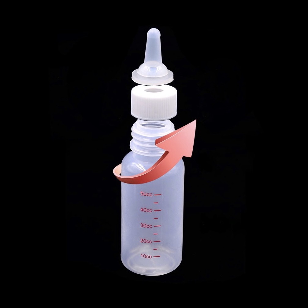 [HÀ NỘI] Bình Ti Bình Sữa Chó Mèo Sơ Sinh 60ml