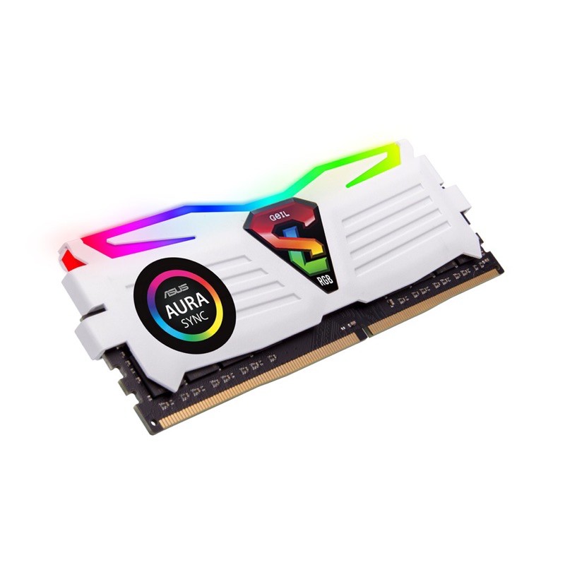 Kit RAM GEIL 2x4GB 2400Mhz LED đỏ