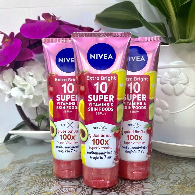 Serum dưỡng thể 10 Super Vitamins &amp; Skin Foods 180ml