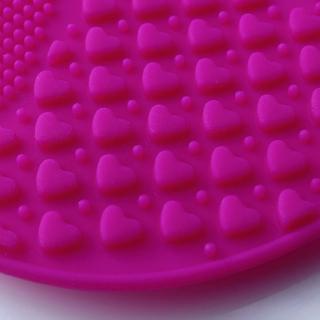 1 Miếng Silicone Vệ Sinh Cọ Trang Điểm