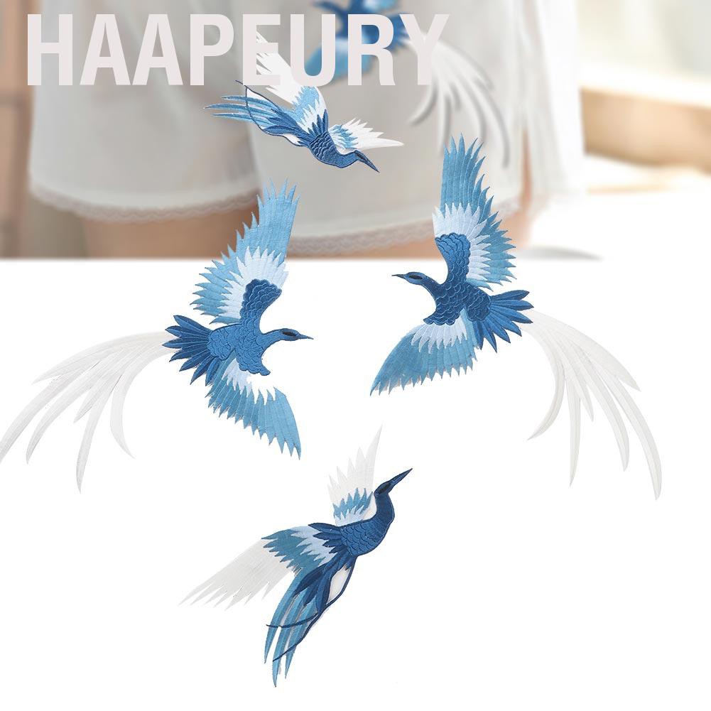 Sticker Ủi Thêu Hình Chim Phượng Hoàng