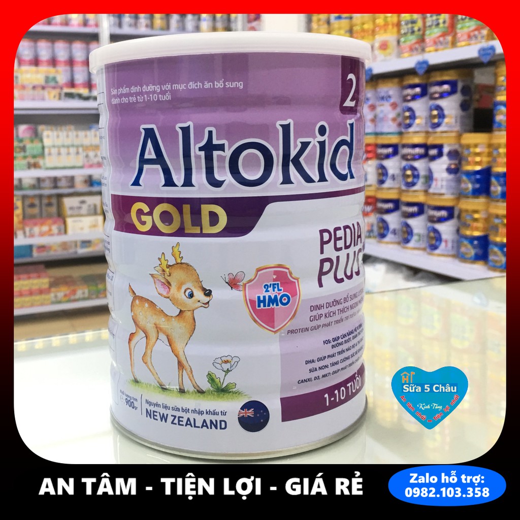 Sữa bột Altokid Gold Pedia plus 2 900g