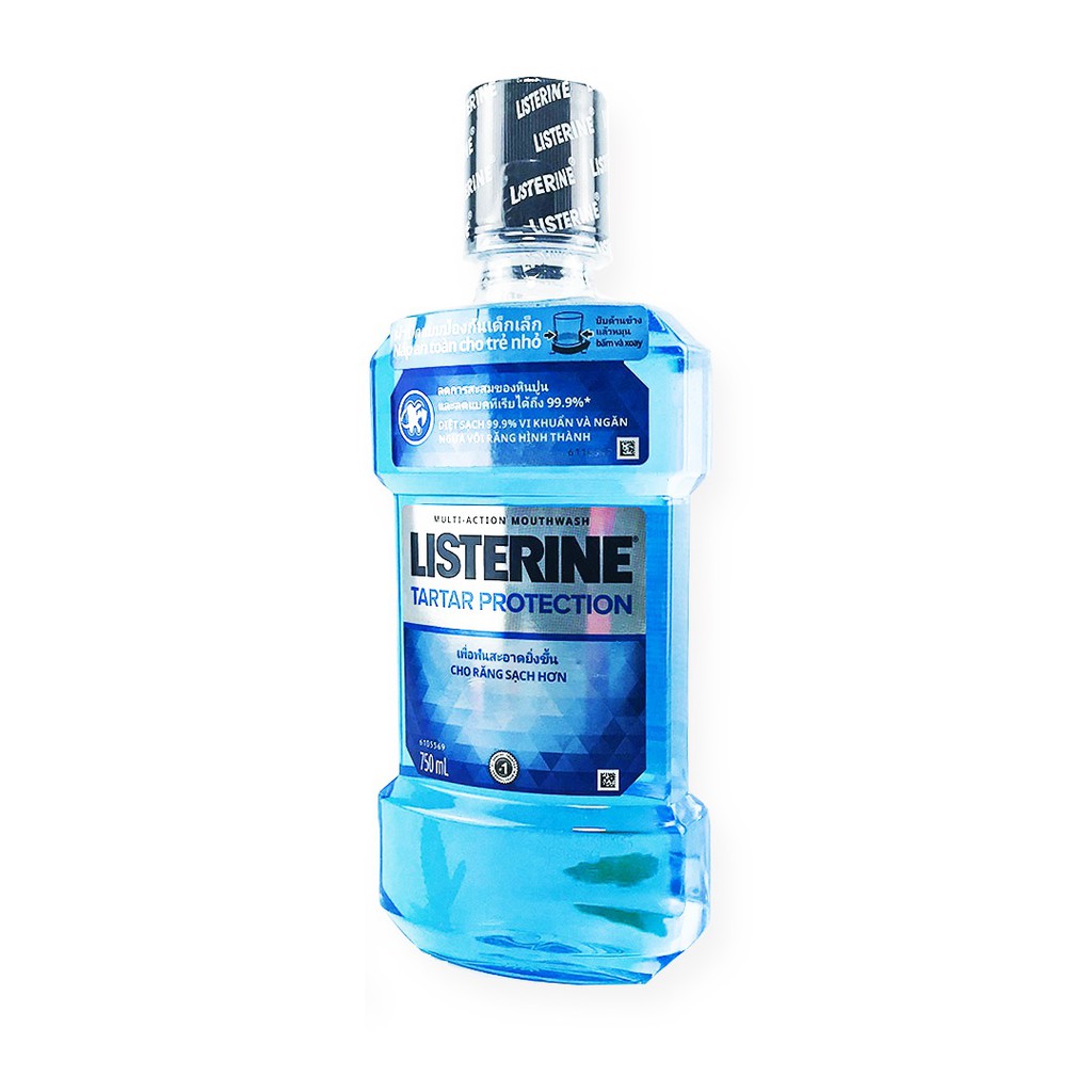 Nước súc miệng Listerine Tartar Protection