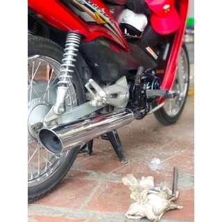 Pô 2543 đít vát móc hoặc êm gắn cho dream - wave 50cc/100cc/110cc