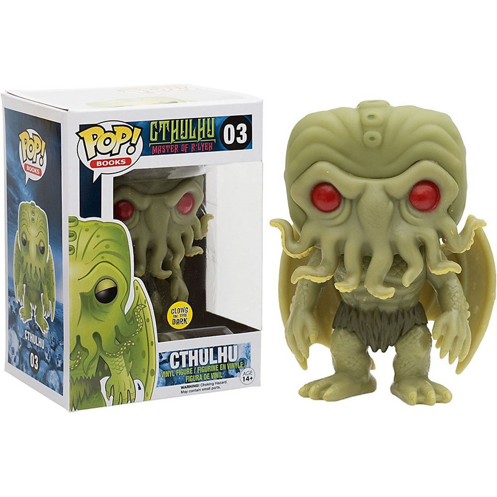 [SALE SỐC] [CÓ SẴN] Mô Hình Funko Pop Chính Hãng Cthulhu Phát Sáng Toàn Thân - H. P. Lovecraft