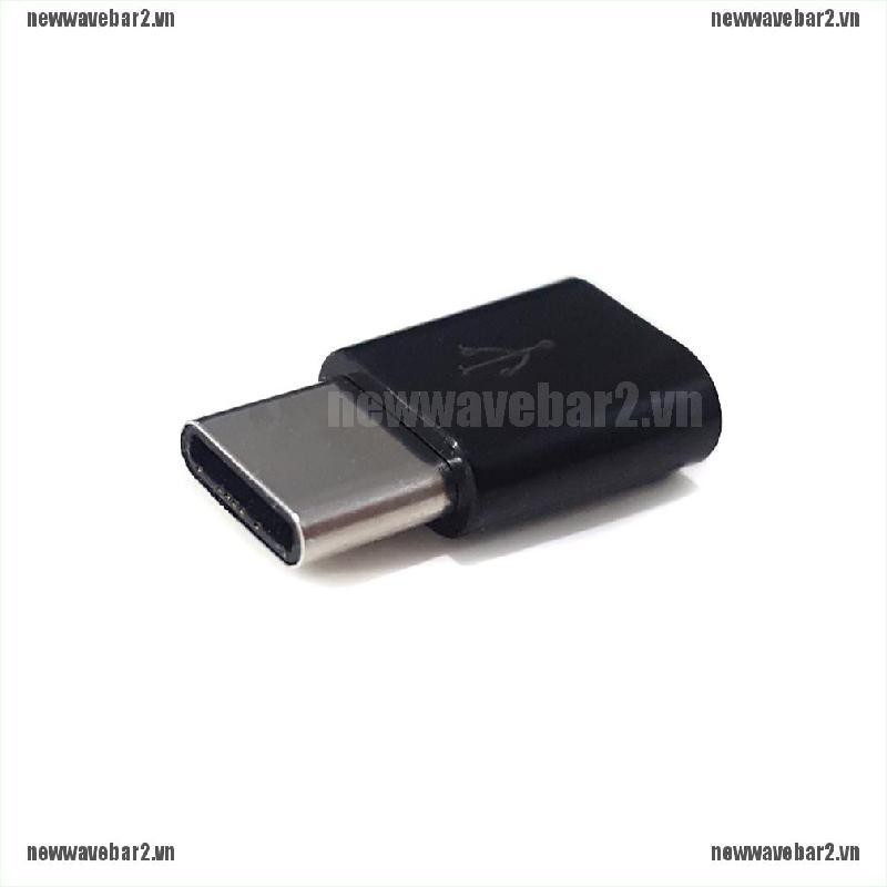 Set 2 Đầu Chuyển Đổi micro USB Sang USB Type-C Tiện Dụng