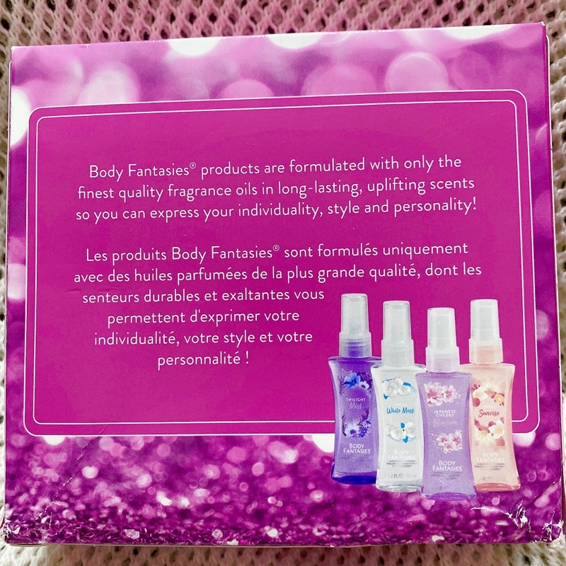 [Hàng USA] Set Fragrance Body Sprays / Giftset Xịt Thơm Body Fantasies 4 x 50ml (4 x 1.7 fl oz) | Thế Giới Skin Care