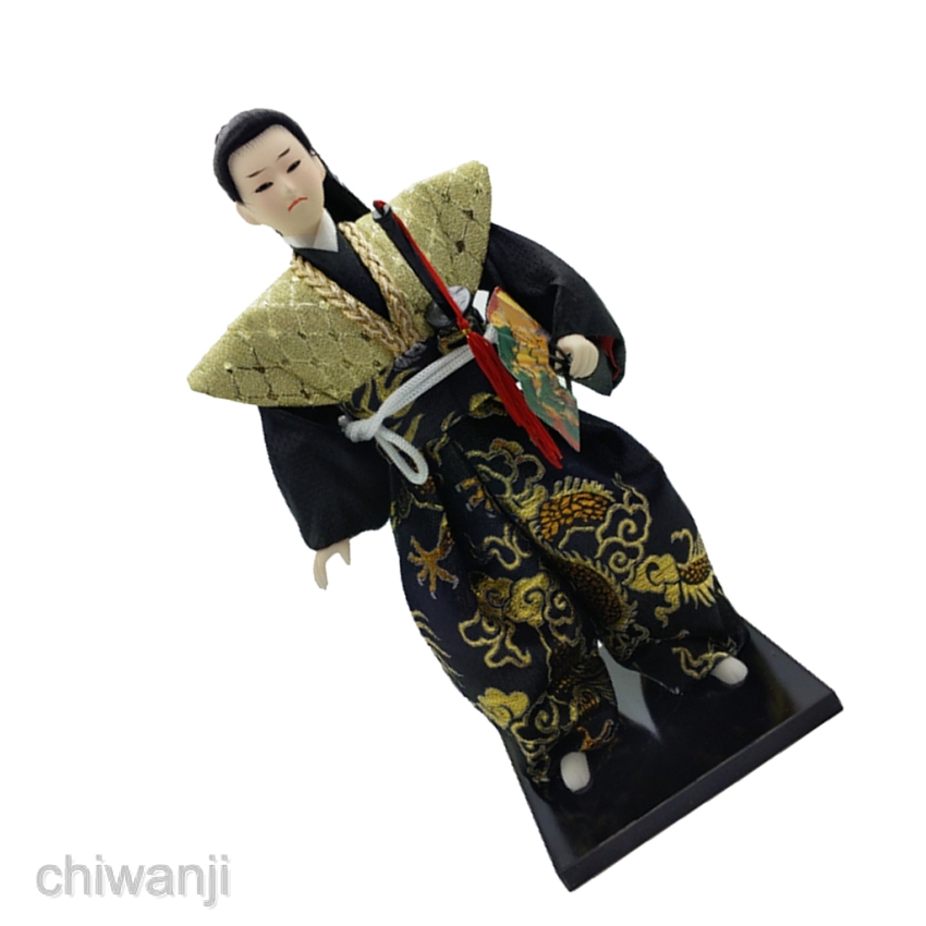 Búp bê hình nhân vật samurai Kimono xinh xắn