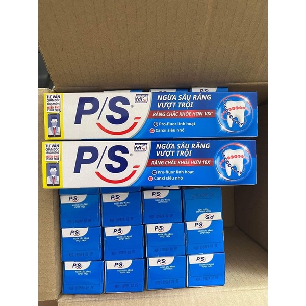 Kem Đánh Răng P/S Ngừa Sâu Răng Vượt Trội 180g