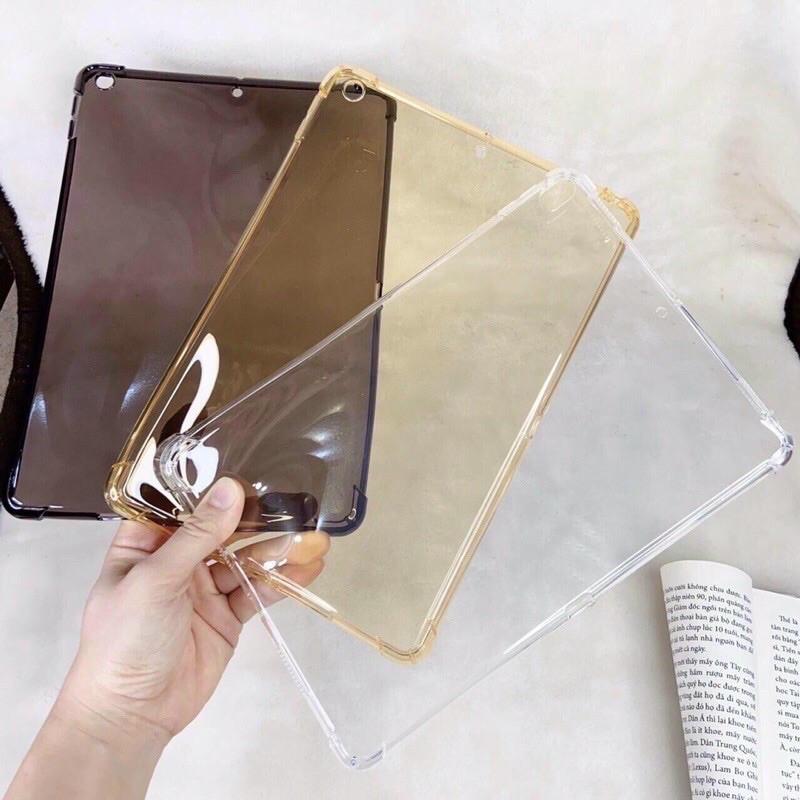 Ốp chống sốc trong suốt Ipad mini123, mini 4/5, air1/2, ipad 234, 5/6/7, 10.2, 10.5, 11 inch chống sốc 4 cạnh, k ố, đẹp