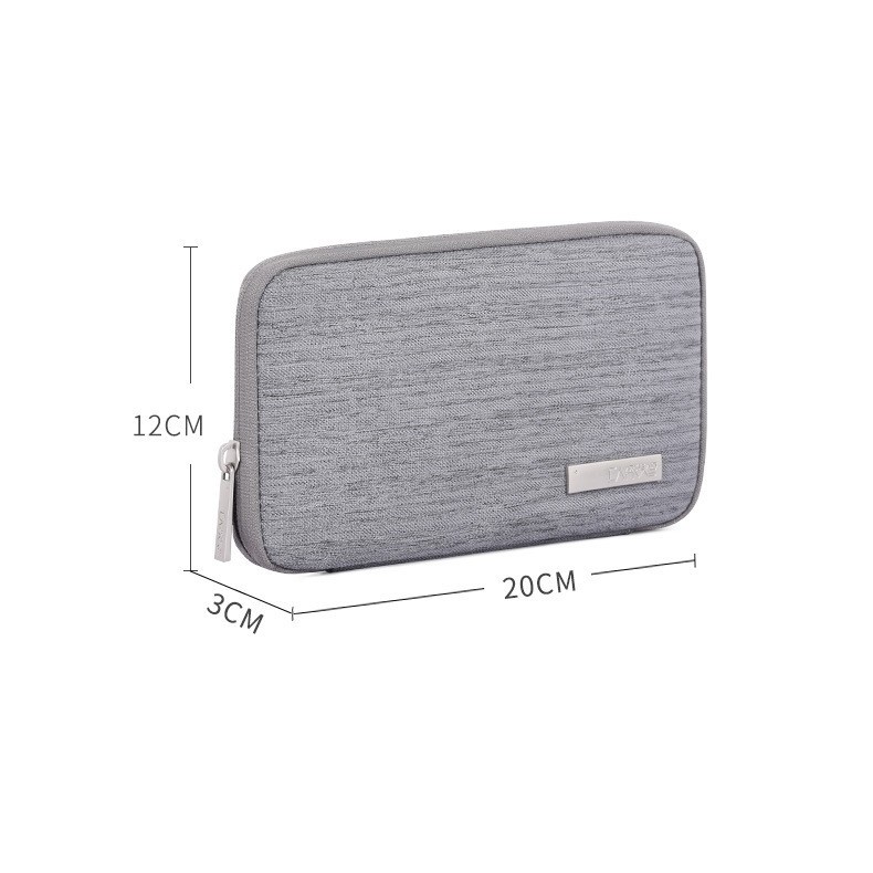 CanvasArtisan Túi Đựng Dây Cáp Sạc Dự Phòng/Cáp Sạc Dự Phòng/Cáp Sạc Điện Thoại Phong Cách Doanh Nhân