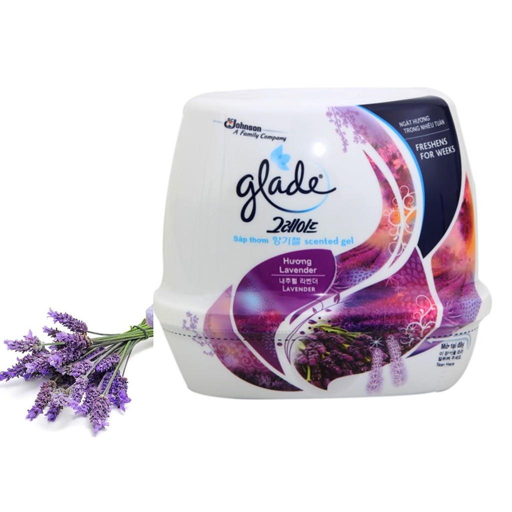 🍀Sáp thơm Glade Hương Lavender 180g