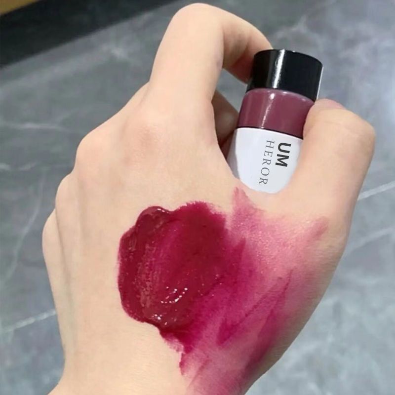 Son Môi Kiêm Kem Đánh Răng / Má Hồng / Son Môi Dưỡng Ẩm Thiết Kế Vỏ Hình Tuýp Kem Trắng Herorange