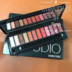 Bảng Màu Mắt 12 Ô Sivanna Colors Make Up Studio HF208