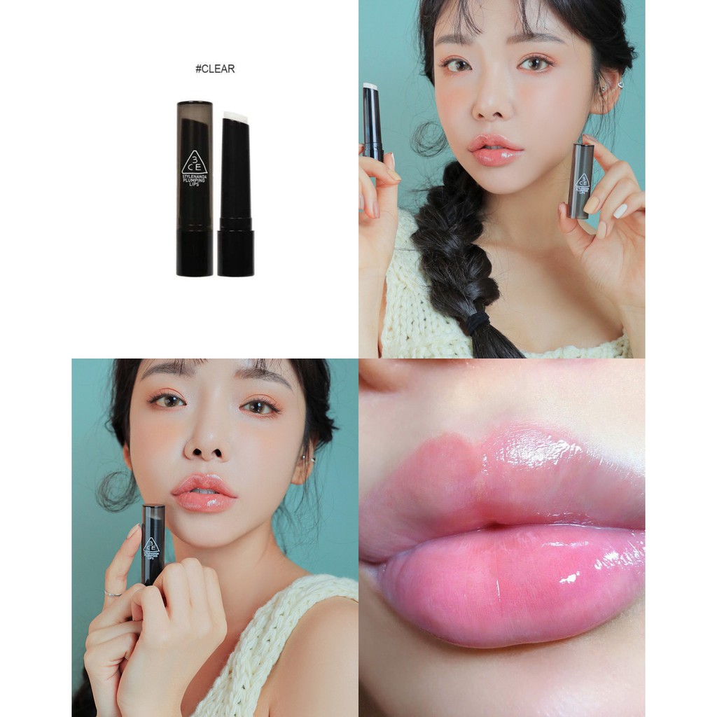 Son dưỡng môi 3CE Plumping LIPs CLEAR