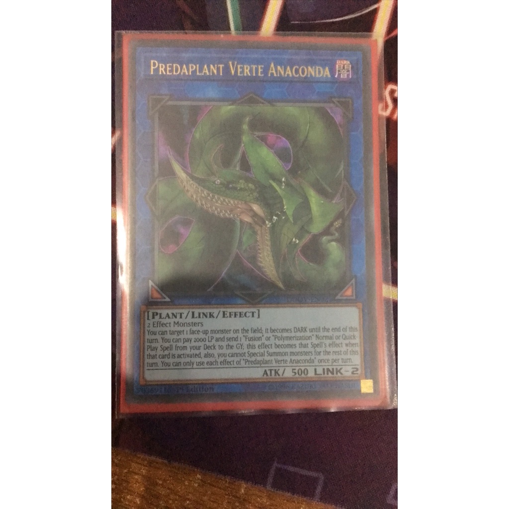 Thẻ bài Predaplant Verte Anaconda Xuất xứ Châu Âu