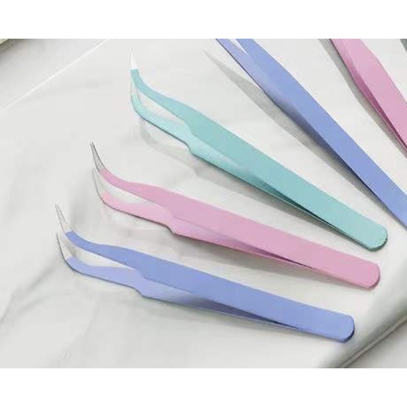 Nhíp cong đầu tròn không nhọn gắp sticker, trang trí sổ tay, điện thoại siêu an toàn cho trẻ