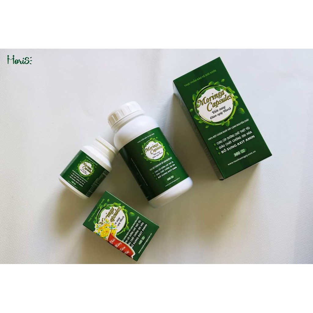 Viên Rau Chùm Ngây 120 viên và 300 Viên