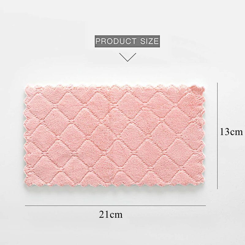 Khăn lau chùi làm sạch siêu thấm hút thiết kế dày chất lượng cao tiện lợi