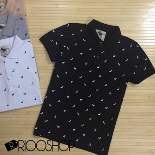 Áo thun nam có cổ Deer cao cấp