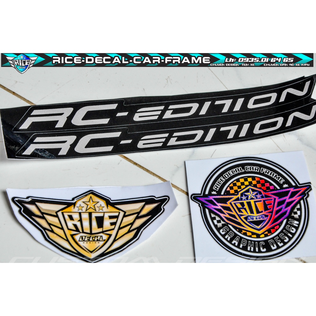 Tem Dán Phuôc Rc edition