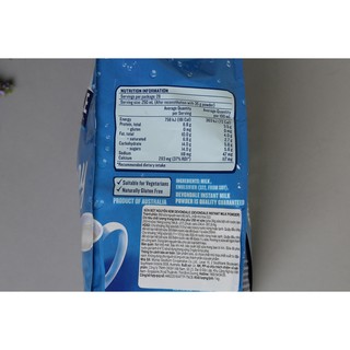 Sữa Bột Full Cream Devondale (Túi 1kg) - Úc - date 1/2018