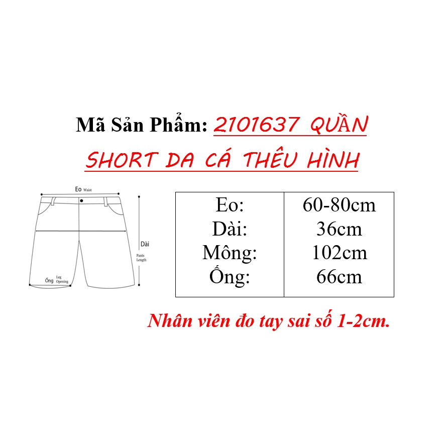 2101637 Quần short nỉ ulzzang - quần short da cá thêu hình 3 màu freesize | BigBuy360 - bigbuy360.vn