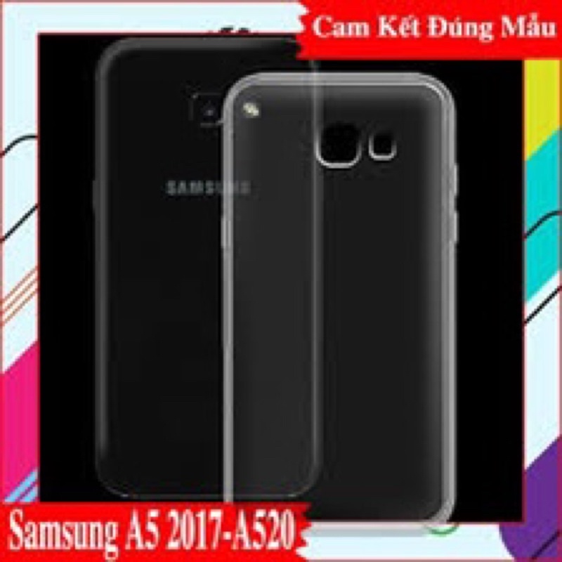 ốp dẻo silicon trong hàng đẹp loại 1 ,Dày dặn sam sung A520, A5 2017