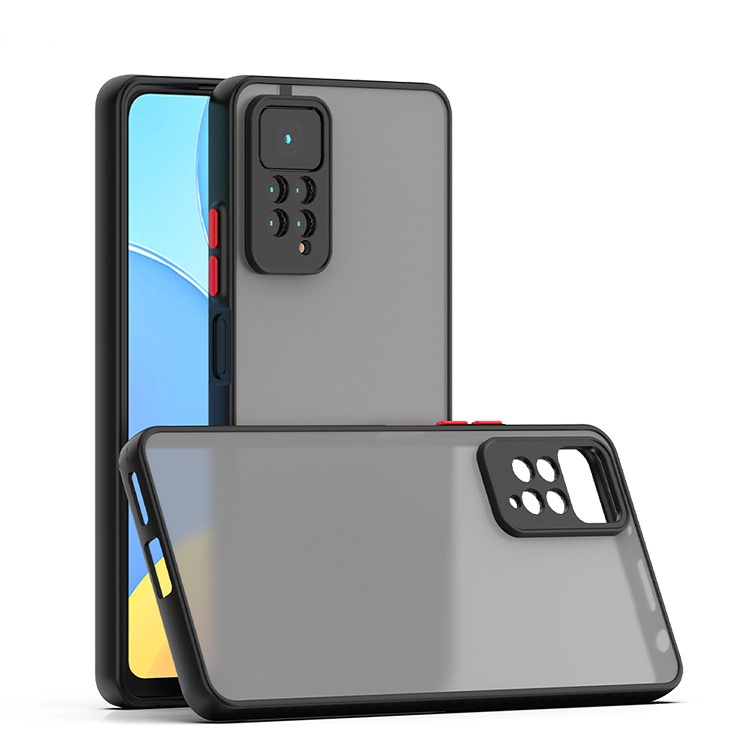 Camera Protection Phone Case Xiaomi Redmi Note 11 Pro + 5G Global Plus 4G 11S 11E  2022 Matte Translucent Shockproof Back Cover