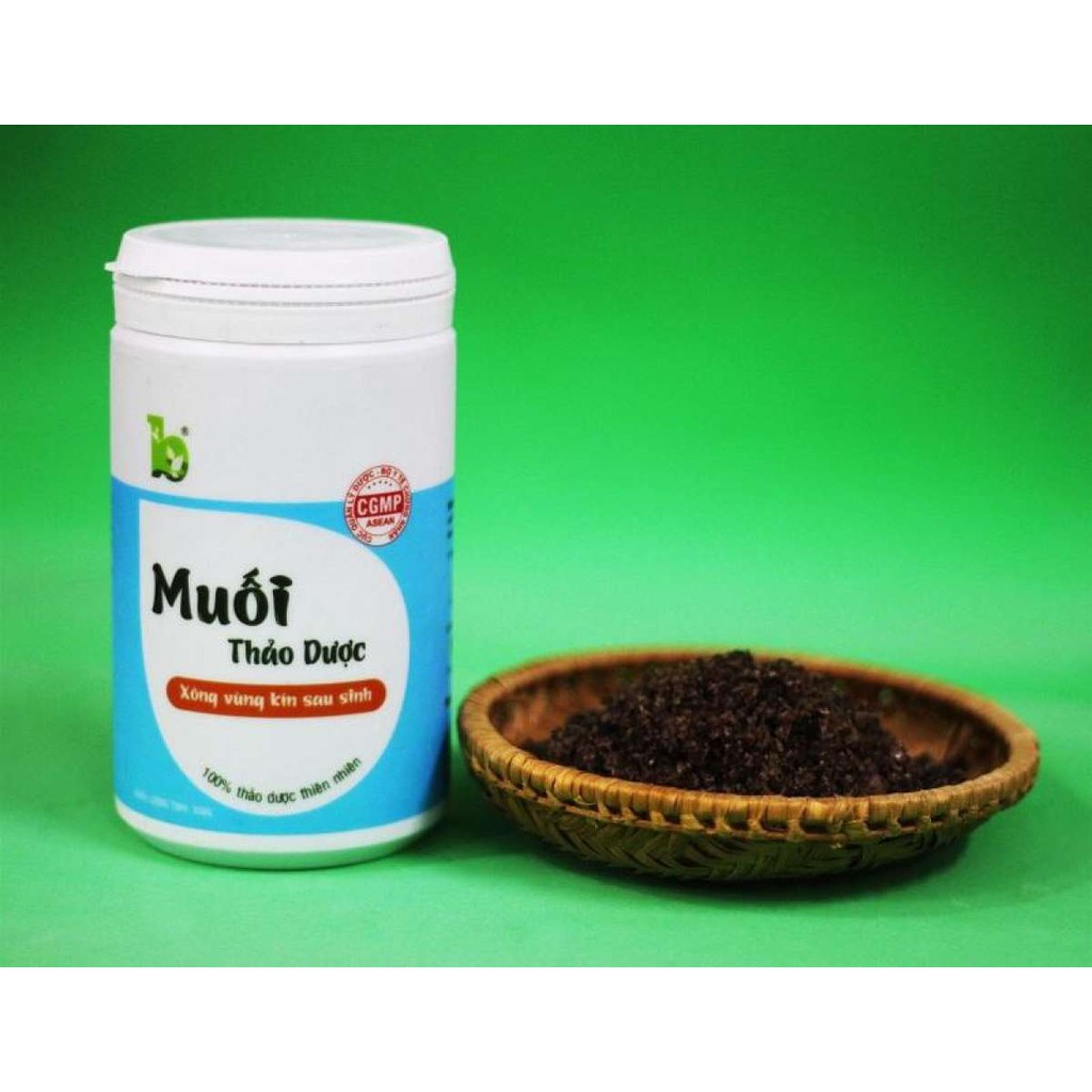 Muối thảo mộc xông hơ Bảo Nhiên 350gr dành cho mẹ sau sinh giúp Se khít – Sát khuẩn – Phục hồi vùng kín sau sinh