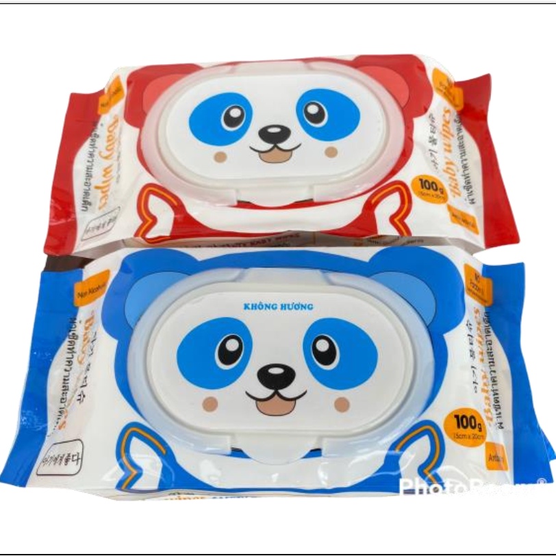 Khăn Ướt Gấu , Baby Wipe 100G