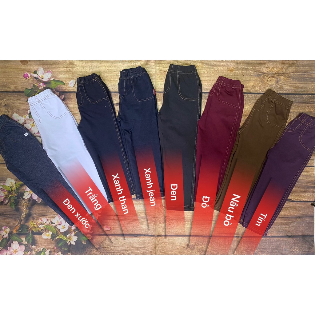 Quần giả jean cho bé 8-20kg