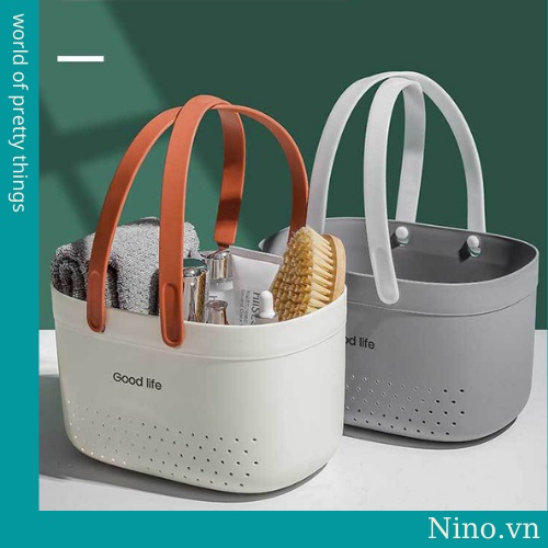 Giỏ Đựng Đồ Nhà Tắm, Giỏ Đựng Đồ Đa Năng Có Quai Xách Siêu Đẹp