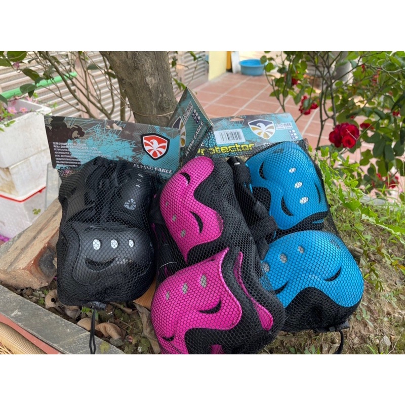 BẢO VỆ CHƠI PATIN ,XE ĐẠP ( bộ 6 món)