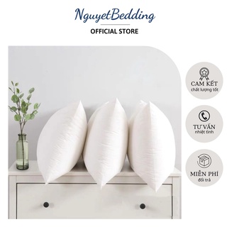 Ruột Gối Nằm Bông Hạt Cao Cấp Kích Thước 45x65cm (Có Bán Kèm Vỏ) - Ga Gối NguyetBedding