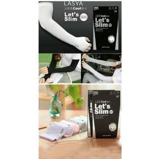 Găng Tay Chống Nắng Hàn Quốc xỏ ngón LET'S SLIM (AquaX) loại đẹp
