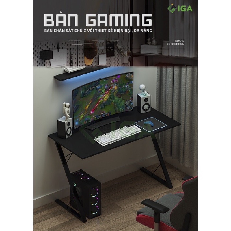 bàn gaming dành cho các game thủ cày xuyên thời gian GM57