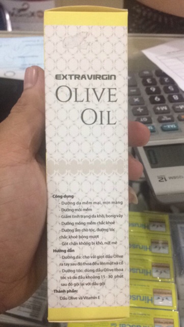 Olive oil chính hãng